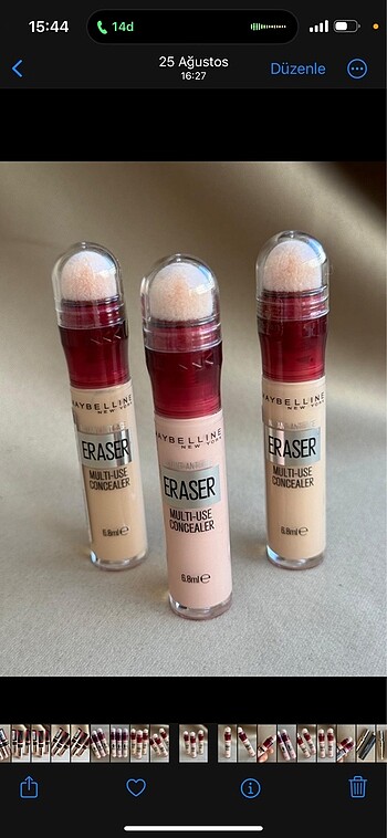 Maybelline Eraser Kapatıcı