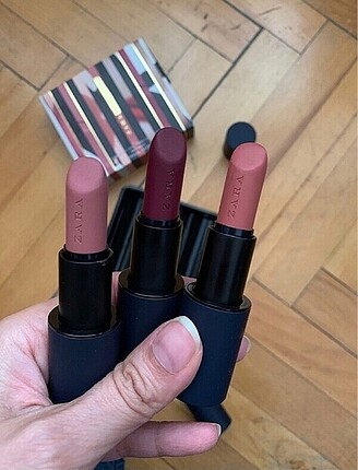 Zara ultimatte trio lipstick