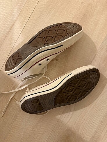 37 Beden Orijinal beyaz converse spor ayakkabı