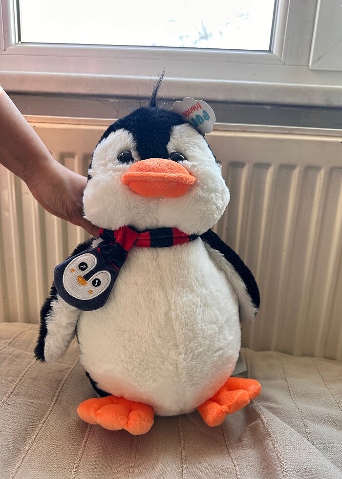 Peluş penguen etiketli - Görsel 2