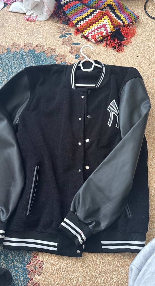 Siyah Süet Düğmeli Kadın Ceket - Görsel 2