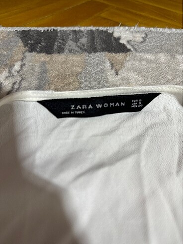 Zara Zara beyaz elbise