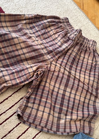 Erkek Kahverengi Midi Pijama Altı - Görsel 2