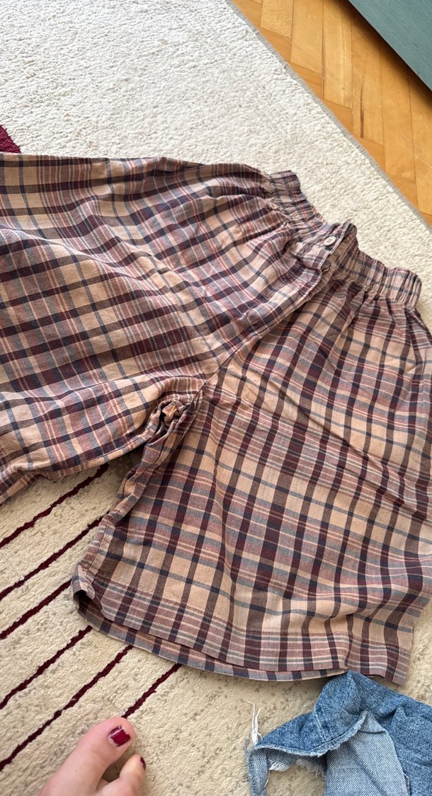 Erkek Kahverengi Midi Pijama Altı - Görsel 2