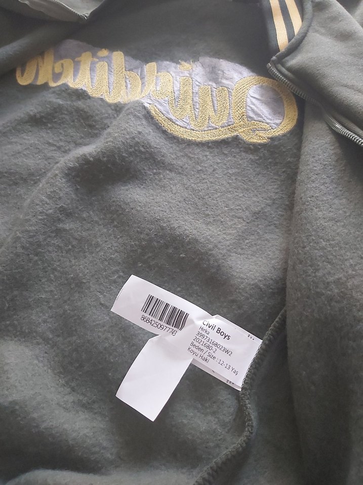 harry potter Fermuarlı Sweatshirt - Görsel 5