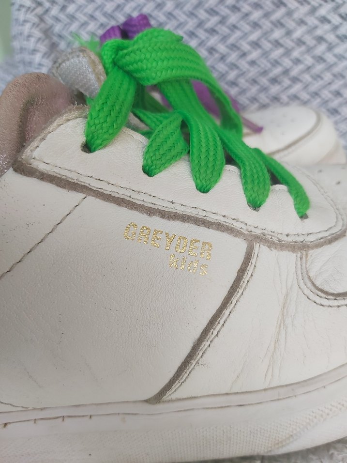 Renkli Bağcıklı Kız çocuk Spor Ayakkabı - Görsel 4