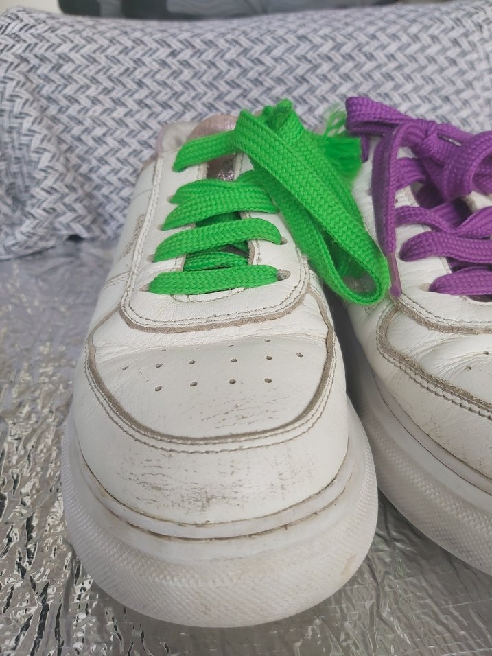 Renkli Bağcıklı Kız çocuk Spor Ayakkabı - Görsel 2