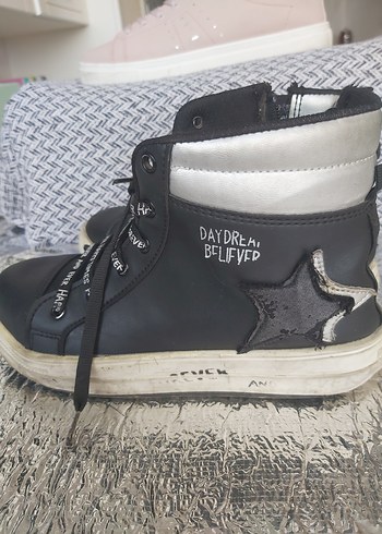 Siyah Kız çocuk Ayakkabı - Görsel 4