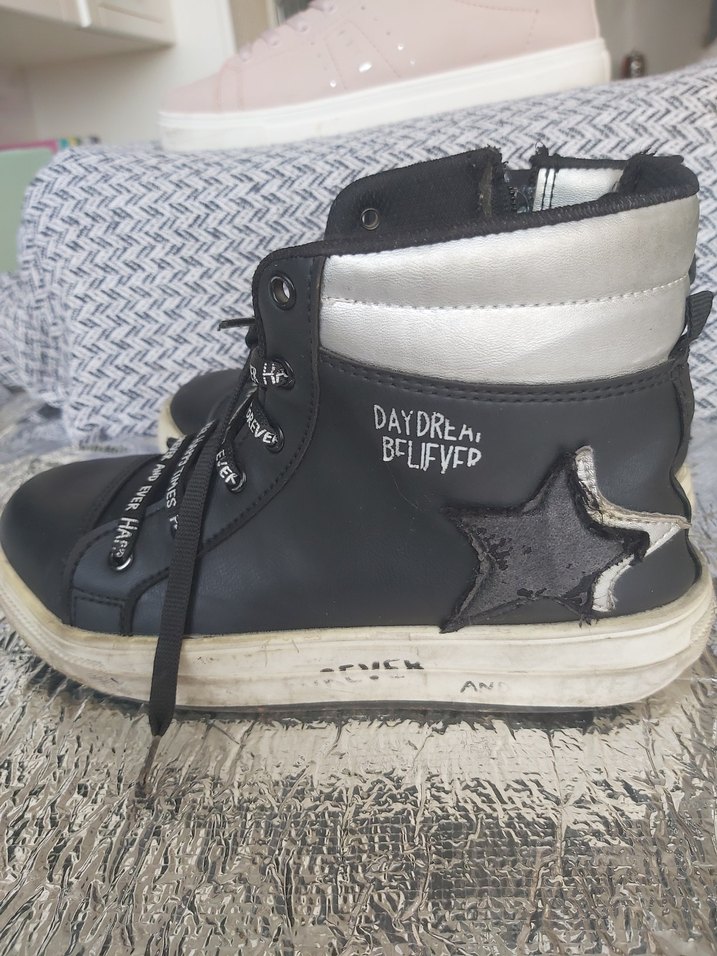 Siyah Kız çocuk Ayakkabı - Görsel 4