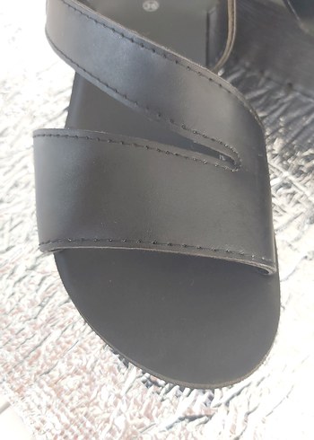 Siyah Sandalet - Görsel 5