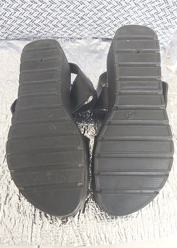 Siyah Sandalet - Görsel 6