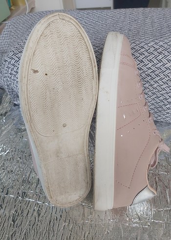 Bağcıklı Kadın Sneaker - Görsel 4