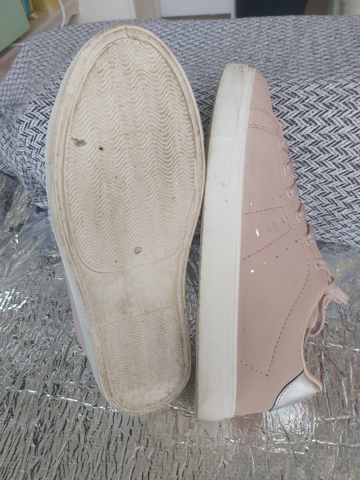 Bağcıklı Kadın Sneaker - Görsel 4