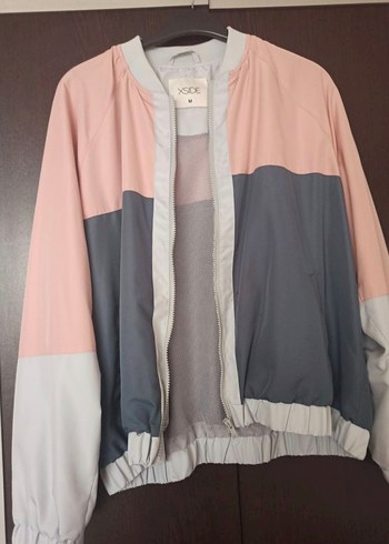 LC Waikiki Renk Bloklu Bomber Ceket