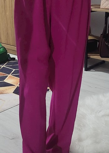 Düğmeli fuşya Kadın tesettür yada açık Ceket takım - Görsel 3