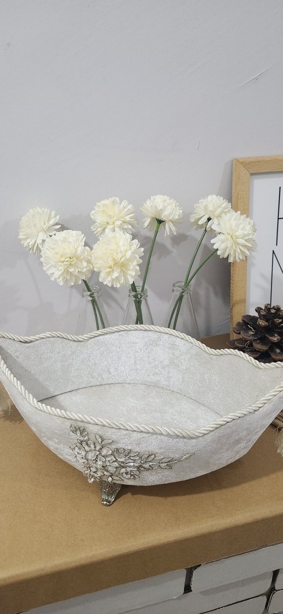 Beyaz Gri Sepet, gondol - Görsel 4