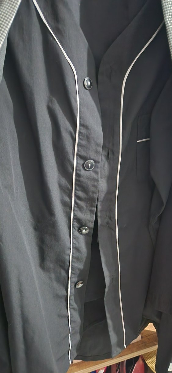 Gri erkek Uzun Kol Street Wear Sabahlık - Görsel 3