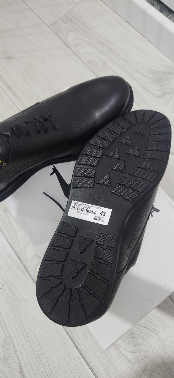 Siyah Erkek Klasik Ayakkabı - Görsel 3