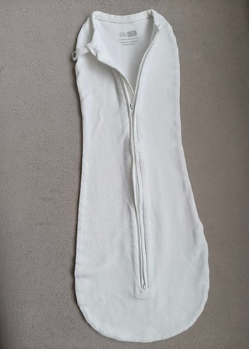 Beyaz Bebek Kundak Uyku Tulumu - Görsel 4