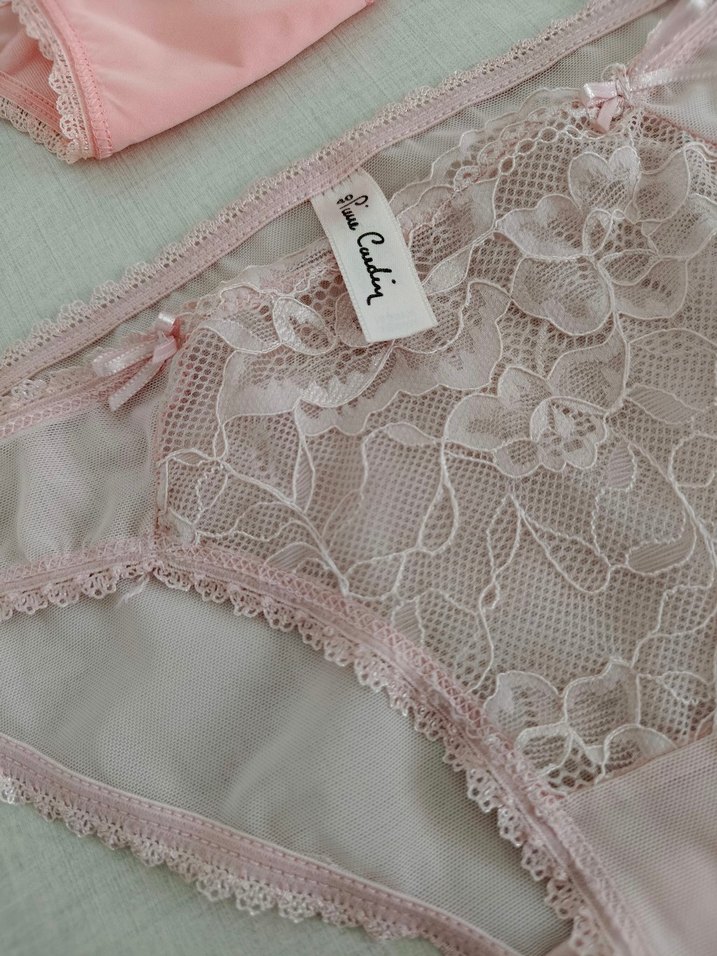 Pembe Nakışlı Midi Kadın İç Çamaşırı - Görsel 2