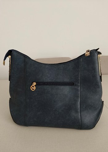 Michael Kors Lacivert Süet Kadın Çanta - Görsel 8