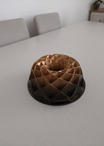 Koyu Bej Kek Kalıbı - Görsel 3