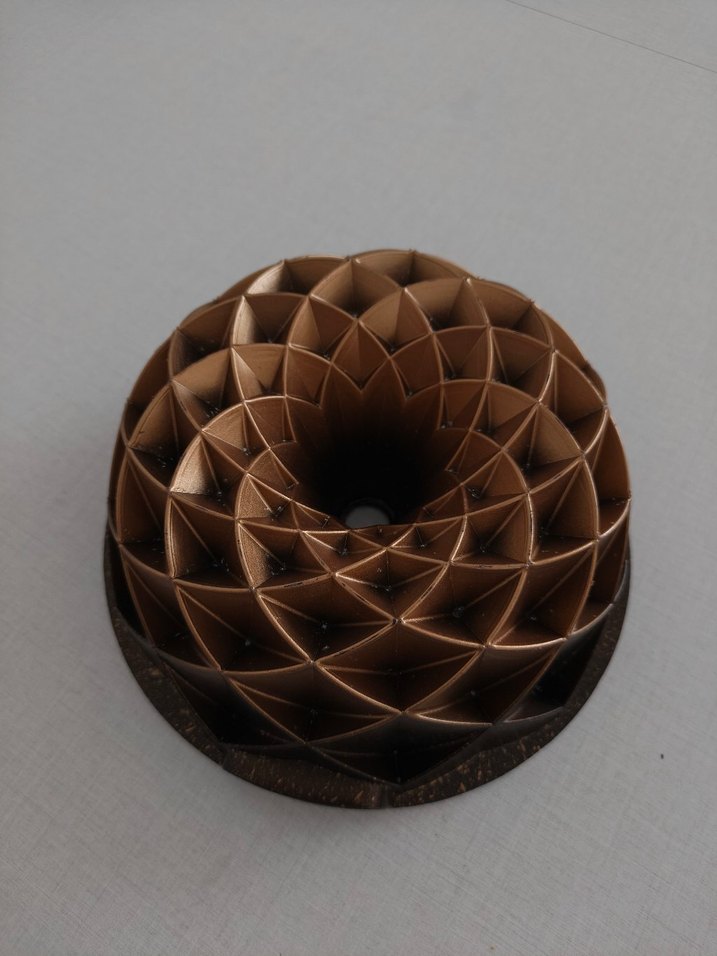 Koyu Bej Kek Kalıbı - Görsel 2