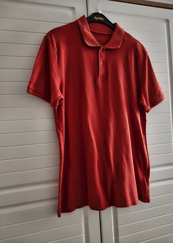 Erkek Turuncu Kısa Kollu Polo Tişört - Görsel 5