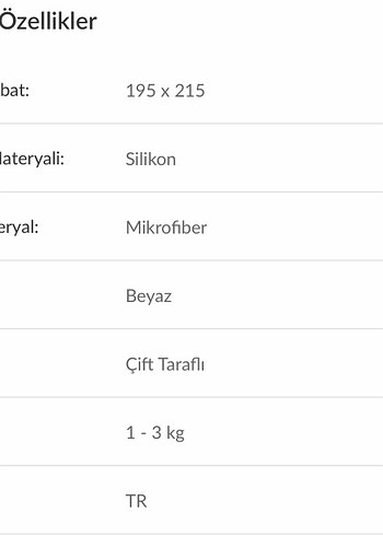Karaca Home Karaca Beyaz Yorgan ve Yastık Seti