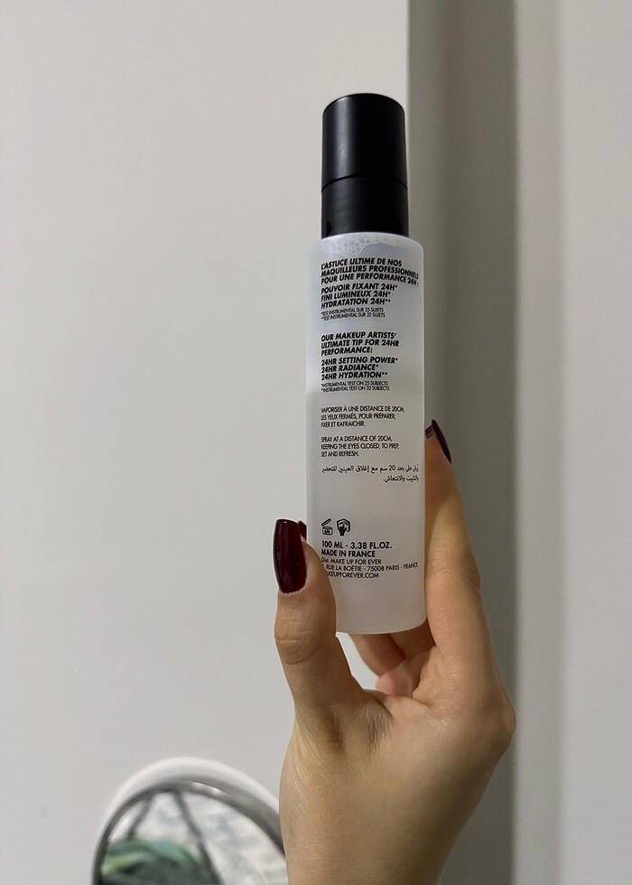 Make up forever sabitleyici sprey - Görsel 2