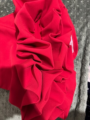 s Beden kırmızı Renk Zara elbise