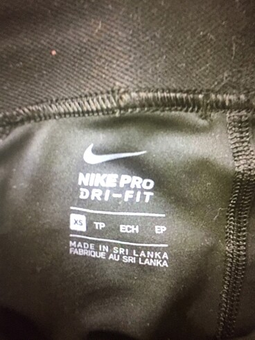 xs Beden Nike pro likralı tayt