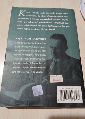 Reşat Nuri Güntekin Kan Davası Romanı