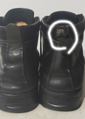 Siyah Deri Erkek  Bot 44 - Görsel 12