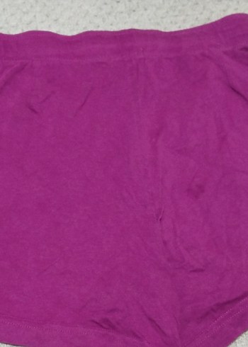 Mor Bol Kesim Kız Şortu - Görsel 6