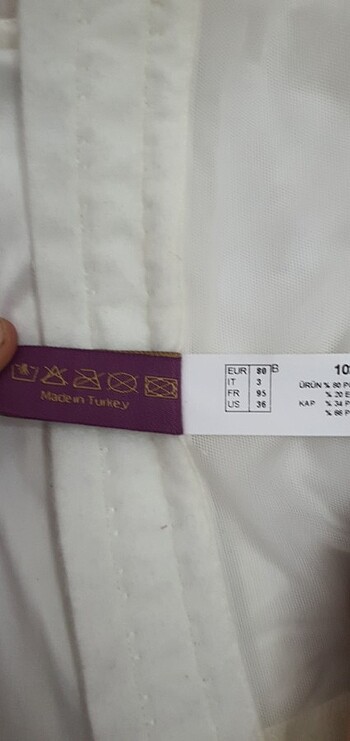 diğer Beden TEN MARKA Jartiyer büstiyer Yeni Etiketli