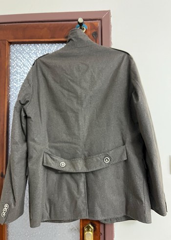 Gri Düğmeli Erkek Ceket, Regular Fit, Günlük - Görsel 2