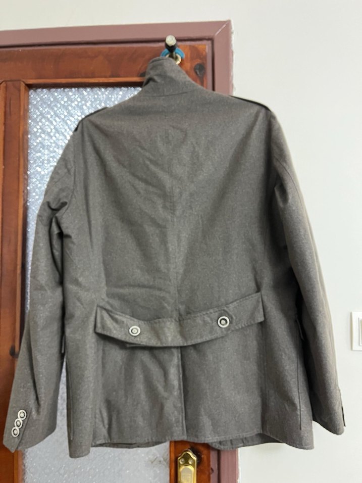 Gri Düğmeli Erkek Ceket, Regular Fit, Günlük - Görsel 2