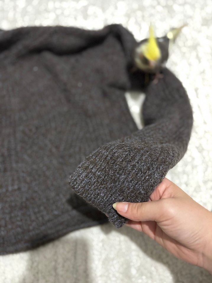 Kahverengi Triko Boğazlı Kadın Kazak - Görsel 5