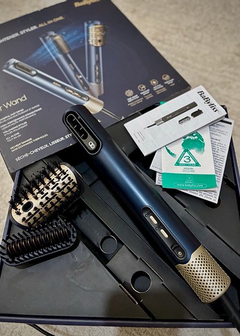 Baybliss air wand Saç Düzleştirici ve Hacim Fırçası - Görsel 2