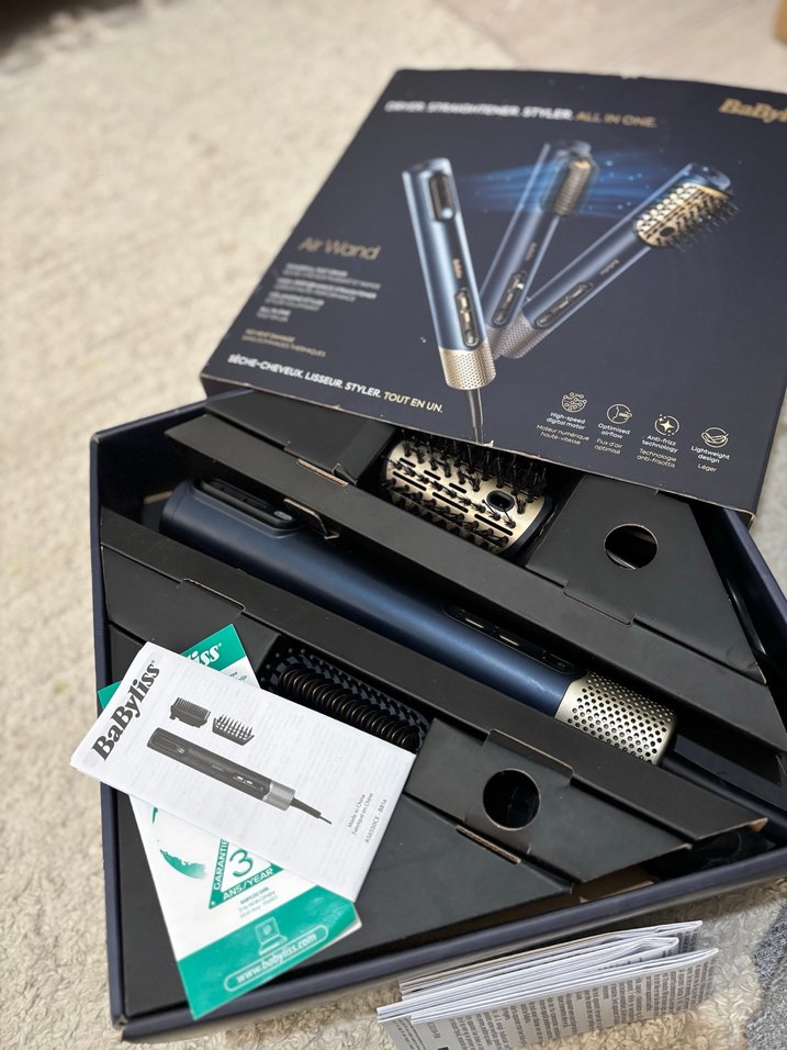 Baybliss air wand Saç Düzleştirici ve Hacim Fırçası - Görsel 5