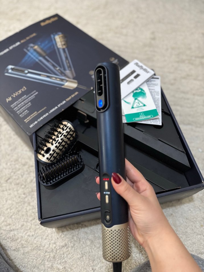 Baybliss air wand Saç Düzleştirici ve Hacim Fırçası - Görsel 3