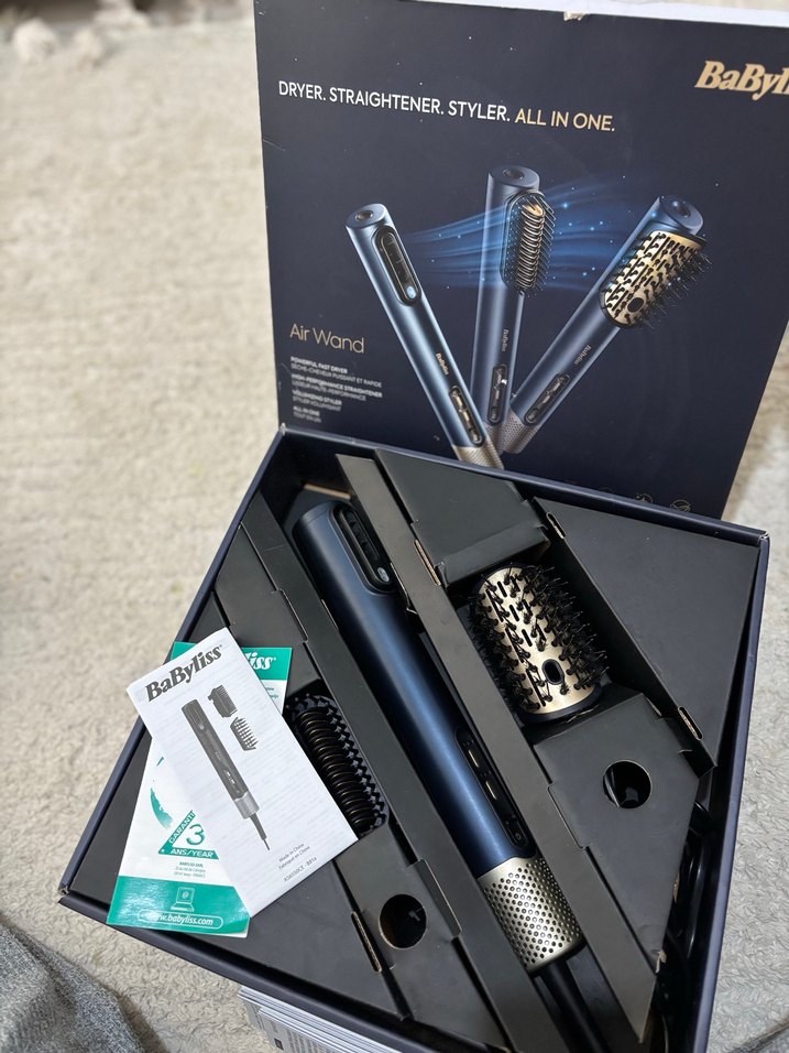 Baybliss air wand Saç Düzleştirici ve Hacim Fırçası - Görsel 4