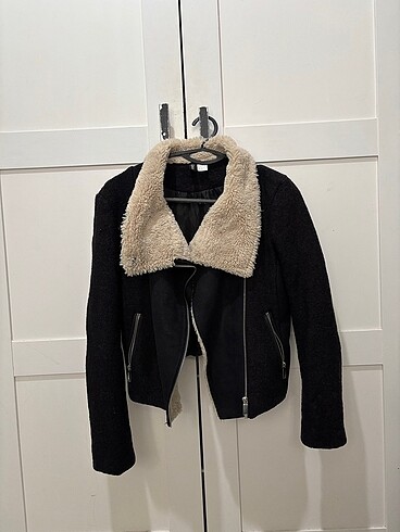 H&M süet kaşe ceket