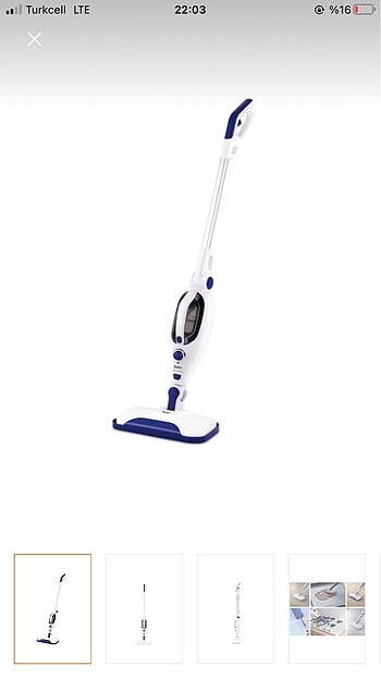 Fakir clean buharlı temızleyıcı mop