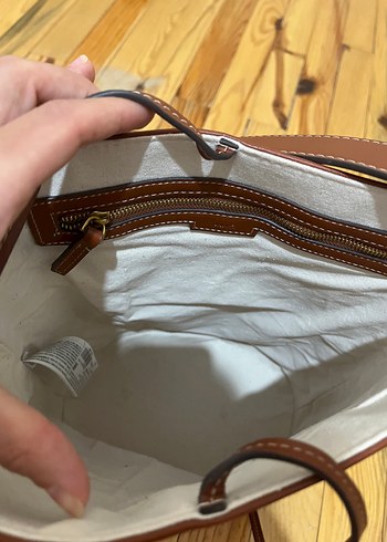 Beden Mango Deri Kemer Detaylı Kadın Çanta