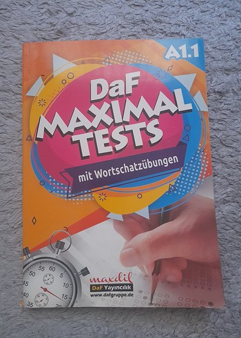 DaF Maximal Tests A1.1 Kelime Egzersizli Almanca