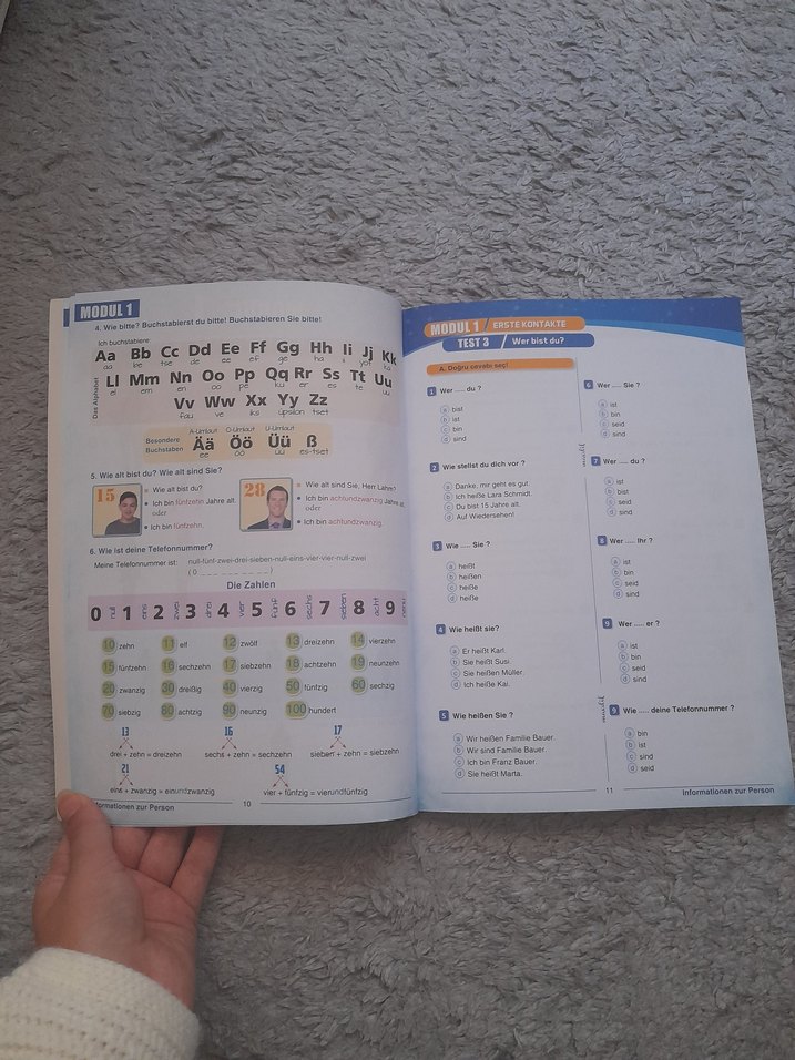 DaF Maximal Tests A1.1 Kelime Egzersizli
Almanca - Görsel 4