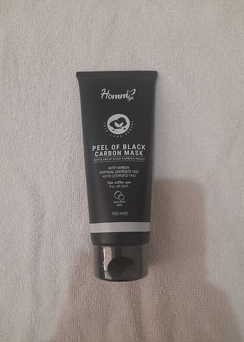 Homm bitkisel Siyah Karbon Peeling Maskesi 100 ml