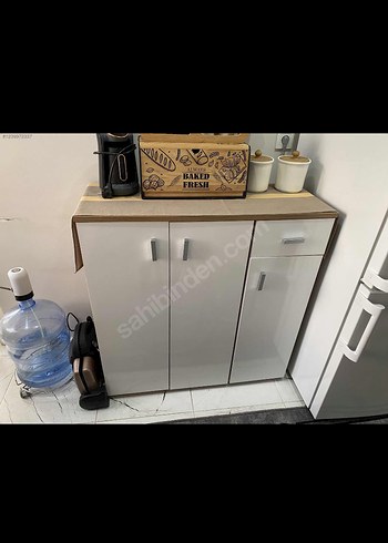 Beden Renk Beyaz Çok Amaçlı Mutfak Dolabı